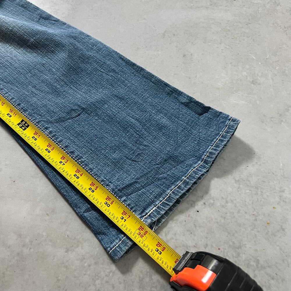 Bootcut Low Rise Hydraulic Women’s Stretch Western Flare Denim Jeans Size: 13/14 - Picture 8 of 11